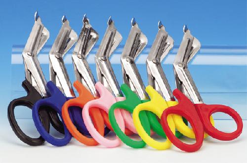 Univerzální víceúčelové nůžky, délka 19 cm, barva červená
