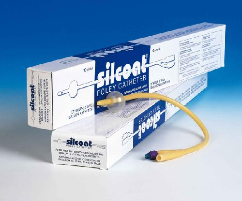 SILCATH, balonkový močový silikonizovaný foley katetr, CH 8