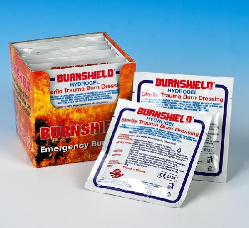 BURNSHIELD, rychlá terapie popálenin, krytí 20 x 20 cm