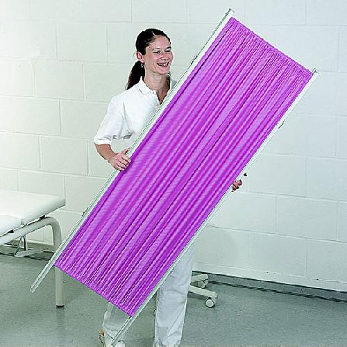 ZÁSTĚNA, 4 křídla, šířka 204 cm, barva BÉŽOVÁ